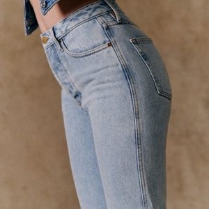 Sezane Light Wash Brut Sexy Jeans